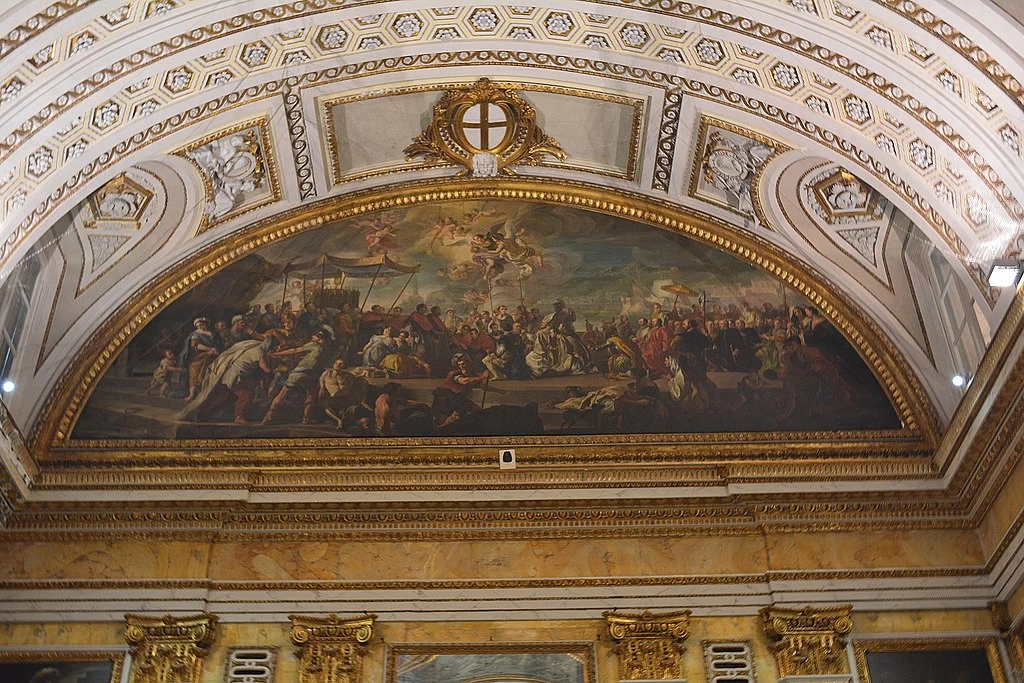 L'apoteosi della Repubblica con l'allegoria della Divina Sapienza - Palazzo Ducale, Genova 4